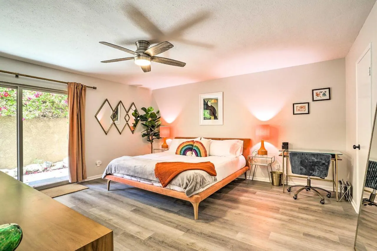 Mid-Century Modern Palm Springs Gem 1 Mi To Dtwn! Apartamento